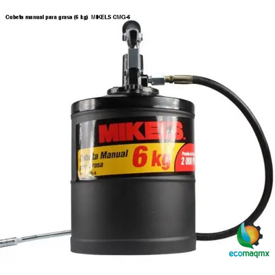 Cubeta manual para grasa (6 kg)  MIKELS CMG-6