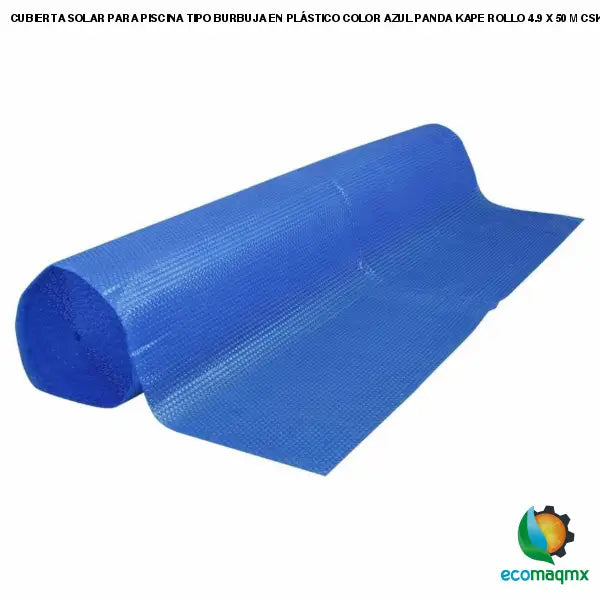 CUBIERTA SOLAR PARA PISCINA TIPO BURBUJA EN PLÁSTICO COLOR