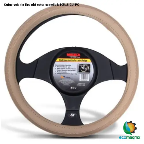 Cubre volante tipo piel, color camello MIKELS CU-PC