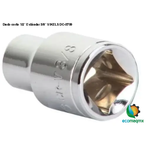 Dado corto 1/2” Estándar 3/8” MIKELS DC-3750