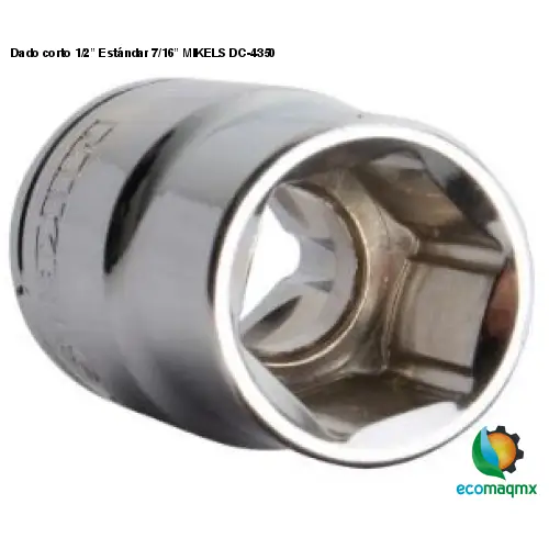 Dado corto 1/2” Estándar 7/16” MIKELS DC-4350