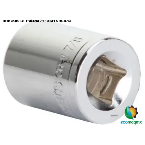 Dado corto 1/2” Estándar 7/8” MIKELS DC-8750