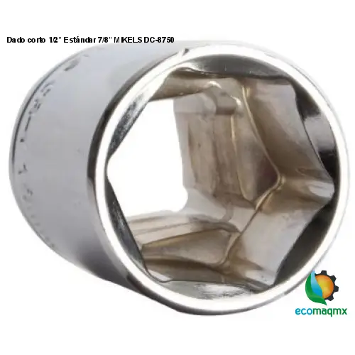 Dado corto 1/2” Estándar 7/8” MIKELS DC-8750