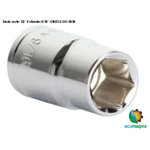 Dado corto 1/2” Estándar 9/16” MIKELS DC-5650