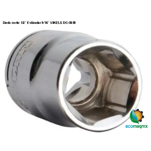 Dado corto 1/2” Estándar 9/16” MIKELS DC-5650