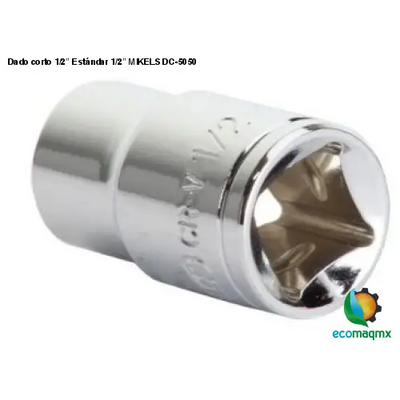 Dado corto 1/2” Estándar 1/2” MIKELS DC-5050