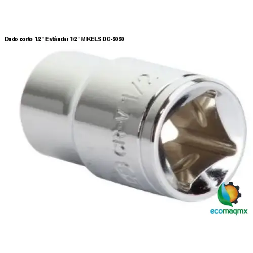 Dado corto 1/2” Estándar 1/2” MIKELS DC-5050