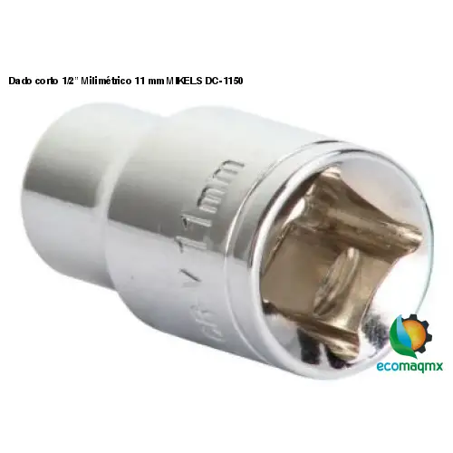 Dado corto 1/2” Milimétrico 11 mm MIKELS DC-1150