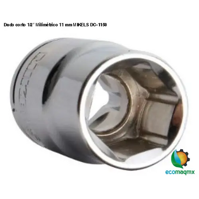 Dado corto 1/2” Milimétrico 11 mm MIKELS DC-1150