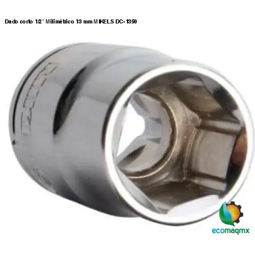 Dado corto 1/2” Milimétrico 13 mm MIKELS DC-1350