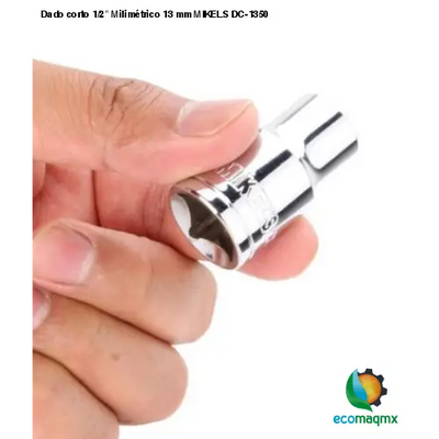 Dado corto 1/2” Milimétrico 13 mm MIKELS DC-1350