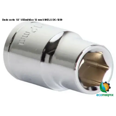 Dado corto 1/2” Milimétrico 12 mm MIKELS DC-1250