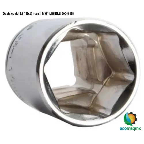 Dado corto 3/8” Estándar 13/16” MIKELS DC-8138