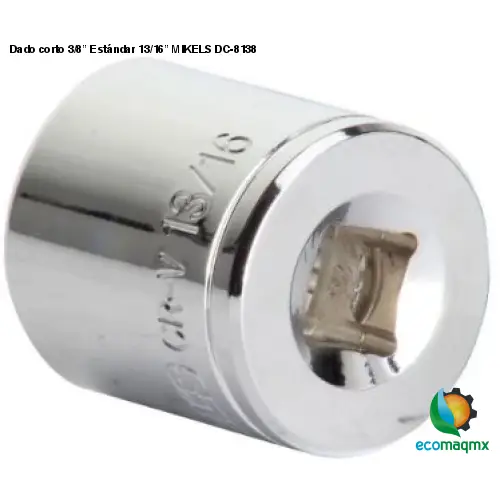 Dado corto 3/8” Estándar 13/16” MIKELS DC-8138