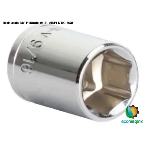 Dado corto 3/8” Estándar 9/16” MIKELS DC-5638