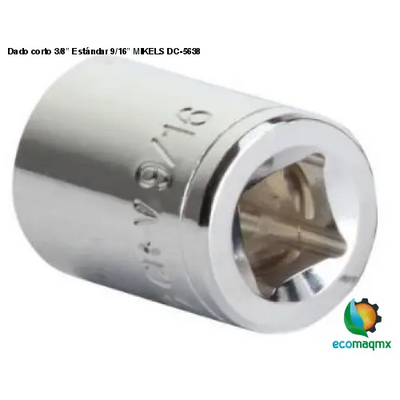 Dado corto 3/8” Estándar 9/16” MIKELS DC-5638