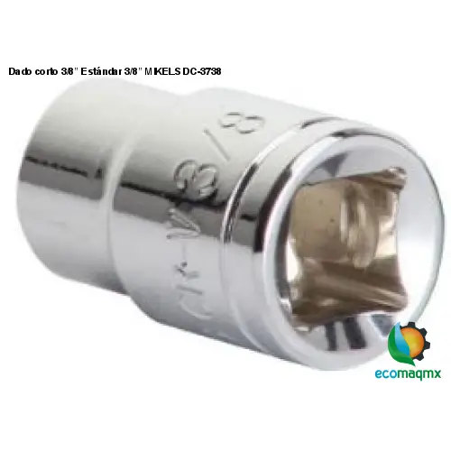 Dado corto 3/8” Estándar 3/8” MIKELS DC-3738