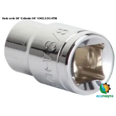 Dado corto 3/8” Estándar 3/8” MIKELS DC-3738