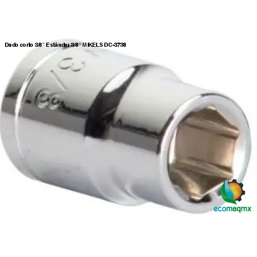 Dado corto 3/8” Estándar 3/8” MIKELS DC-3738