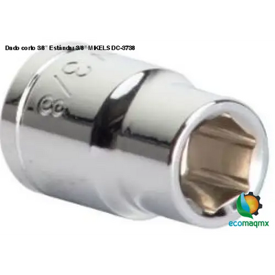 Dado corto 3/8” Estándar 3/8” MIKELS DC-3738