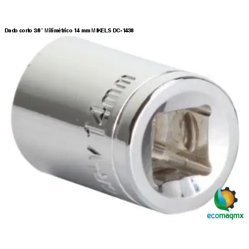 Dado corto 3/8” Milimétrico 14 mm MIKELS DC-1438