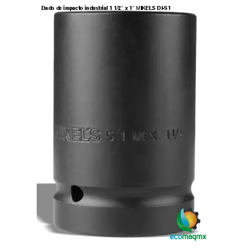 Dado de impacto industrial 1 1/2” x 1” MIKELS DI-S1