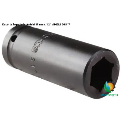 Dado de impacto industrial 17 mm x 1/2” MIKELS DI-S17