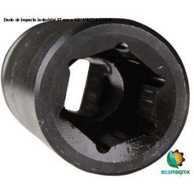 Dado de impacto industrial 17 mm x 1/2” MIKELS DI-S17