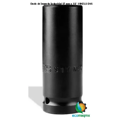 Dado de impacto industrial 17 mm x 1/2” MIKELS DI-S17
