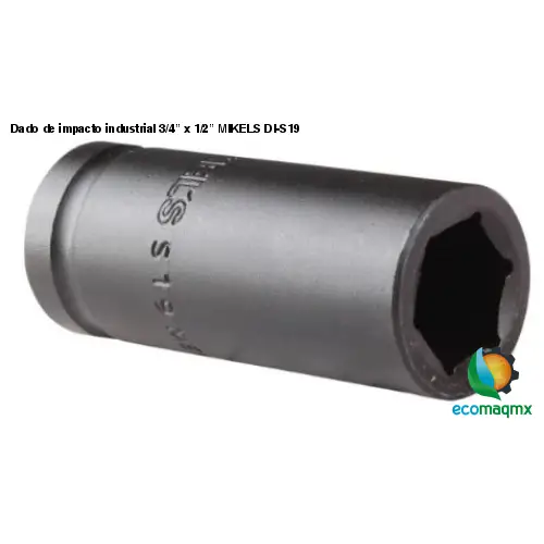 Dado de impacto industrial 3/4” x 1/2” MIKELS DI-S19