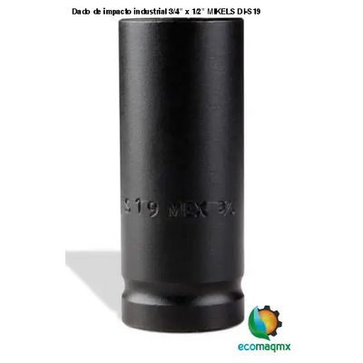 Dado de impacto industrial 3/4” x 1/2” MIKELS DI-S19
