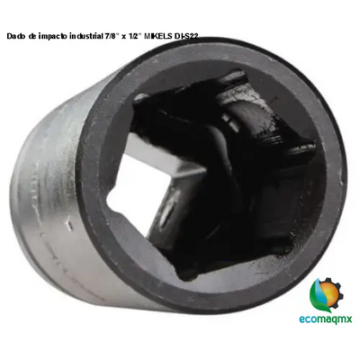 Dado de impacto industrial 7/8” x 1/2” MIKELS DI-S22