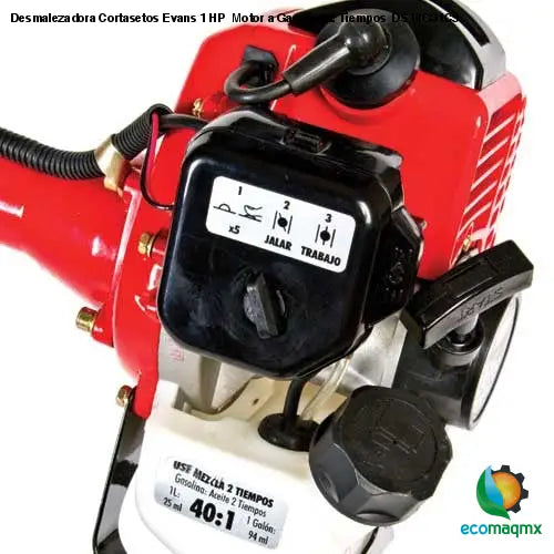 Desmalezadora Cortasetos Evans 1 HP Motor a Gasolina 2