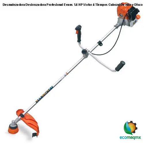 Desmalezadora Desbrozadora Profesional Evans 1.6 HP Motor 4
