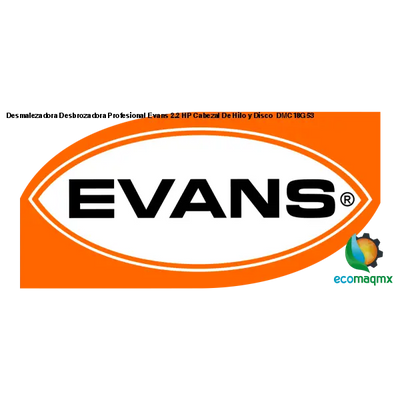 Desmalezadora Desbrozadora Profesional Evans 2.2 HP Cabezal