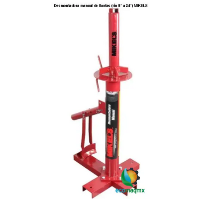 Desmontadora manual de llantas (rin 8” a 24”) MIKELS DM-824