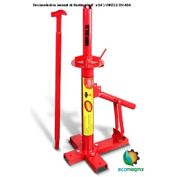 Desmontadora manual de llantas (rin 8” a 24”) MIKELS DM-824