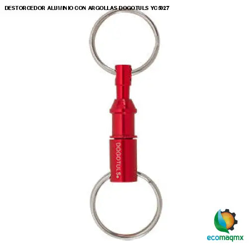 DESTORCEDOR ALUMINIO CON ARGOLLAS DOGOTULS YC5027