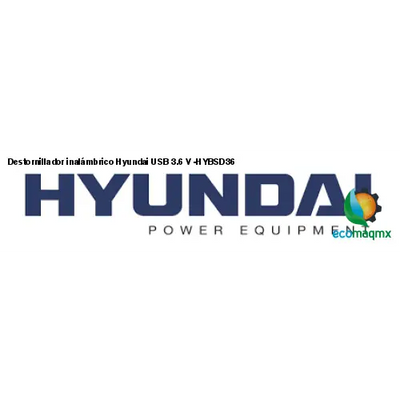 Destornillador inalámbrico Hyundai USB 3.6 V -HYBSD36