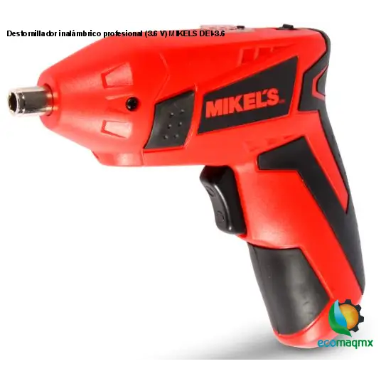 Destornillador inalámbrico profesional (3.6 V) MIKELS DEI-3.6