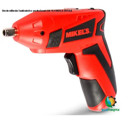 Destornillador inalámbrico profesional (3.6 V) MIKELS DEI-3.6