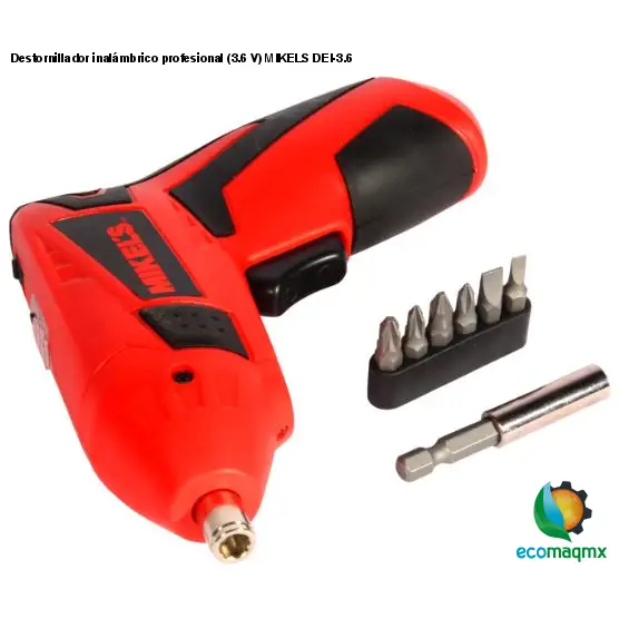 Destornillador inalámbrico profesional (3.6 V) MIKELS DEI-3.6