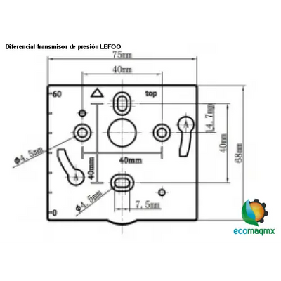 Diferencial transmisor de presión LEFOO