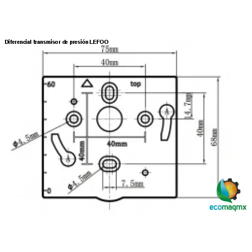 Diferencial transmisor de presión LEFOO