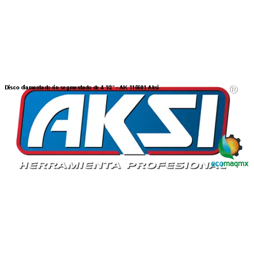 Disco diamantado rin segmentado de 4 1/2 - AK 115601 Aksi