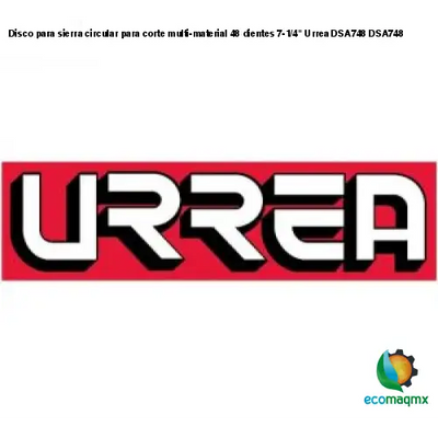 Disco para sierra circular para corte multi-material 48