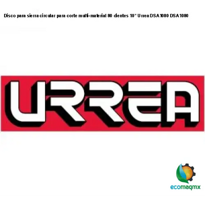 Disco para sierra circular para corte multi-material 80