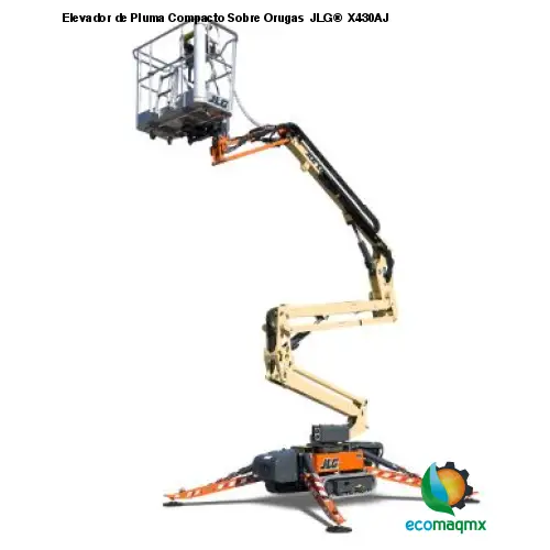 Elevador de Pluma Compacto Sobre Orugas JLG® X430AJ