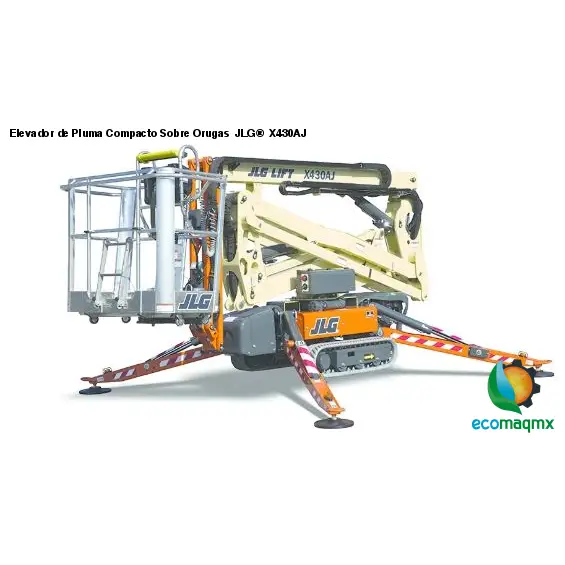 Elevador de Pluma Compacto Sobre Orugas JLG® X430AJ