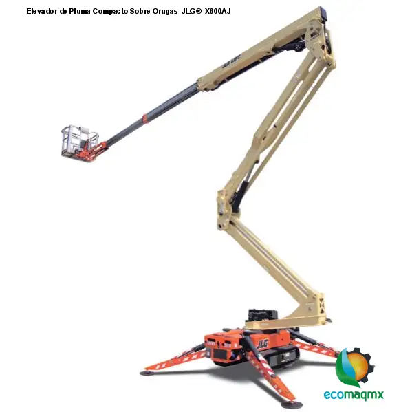 Elevador de Pluma Compacto Sobre Orugas JLG® X600AJ